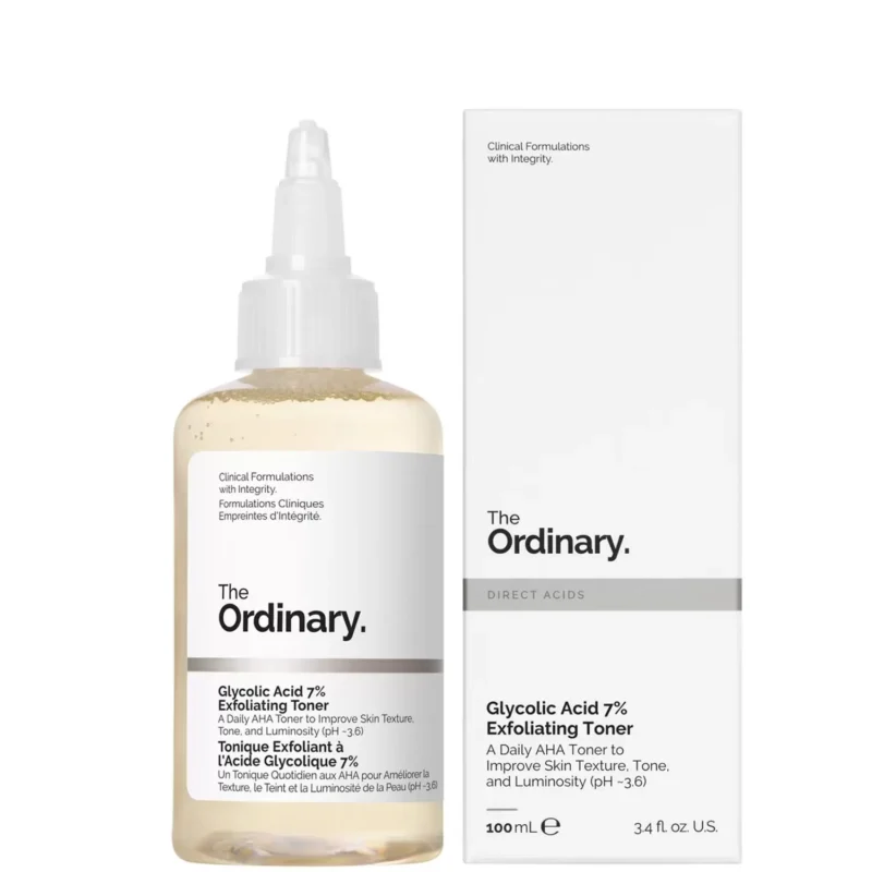 Glycolic Acid 7% Exfoliating Toner – The Ordinary - Image 3